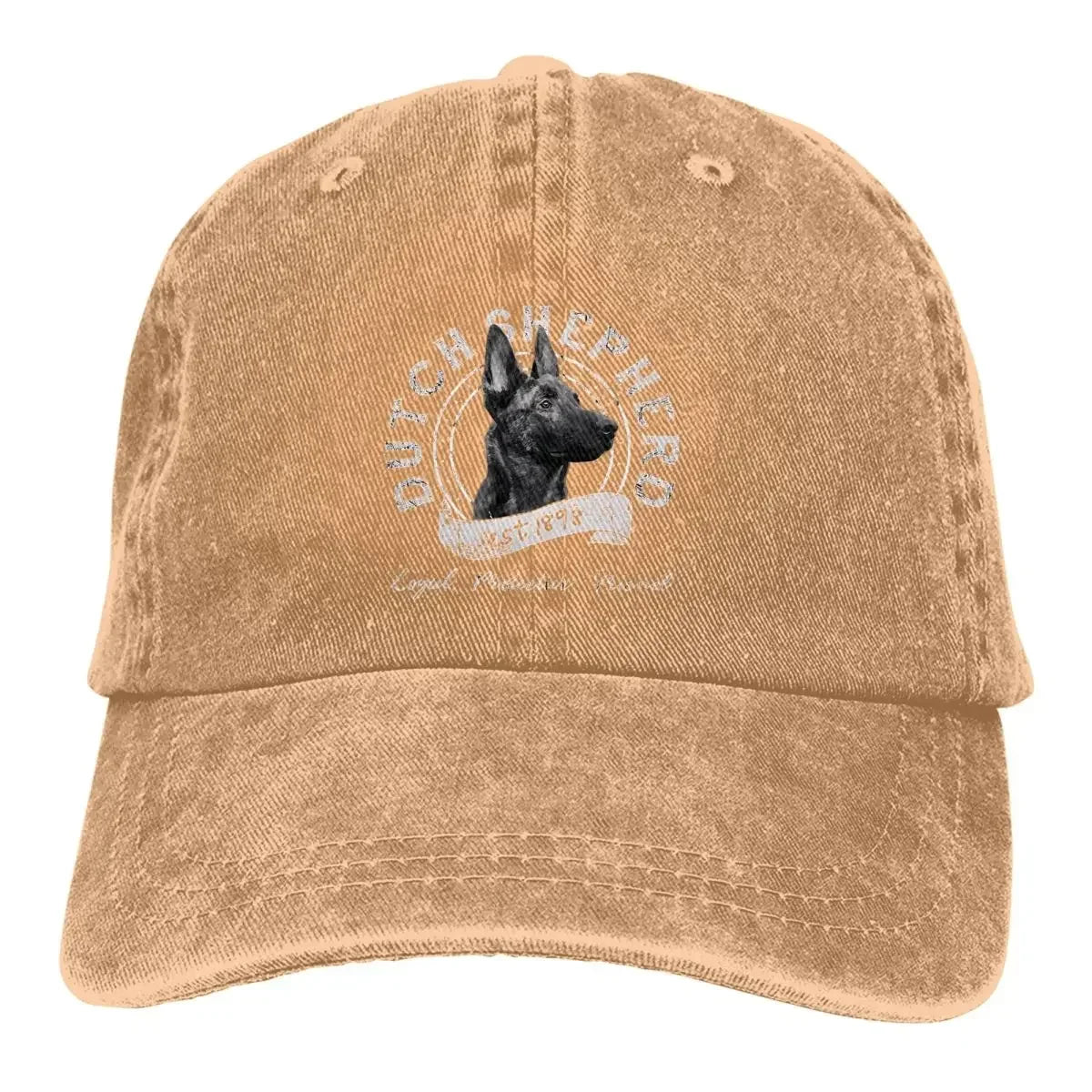 Dutch Shepherd Dog Breed Design Classic Baseball Cap Men Hats Women