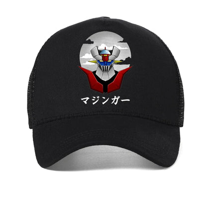 Mazinger z Anime Movie Robot Hat Men's Goldorak Baseball Cap