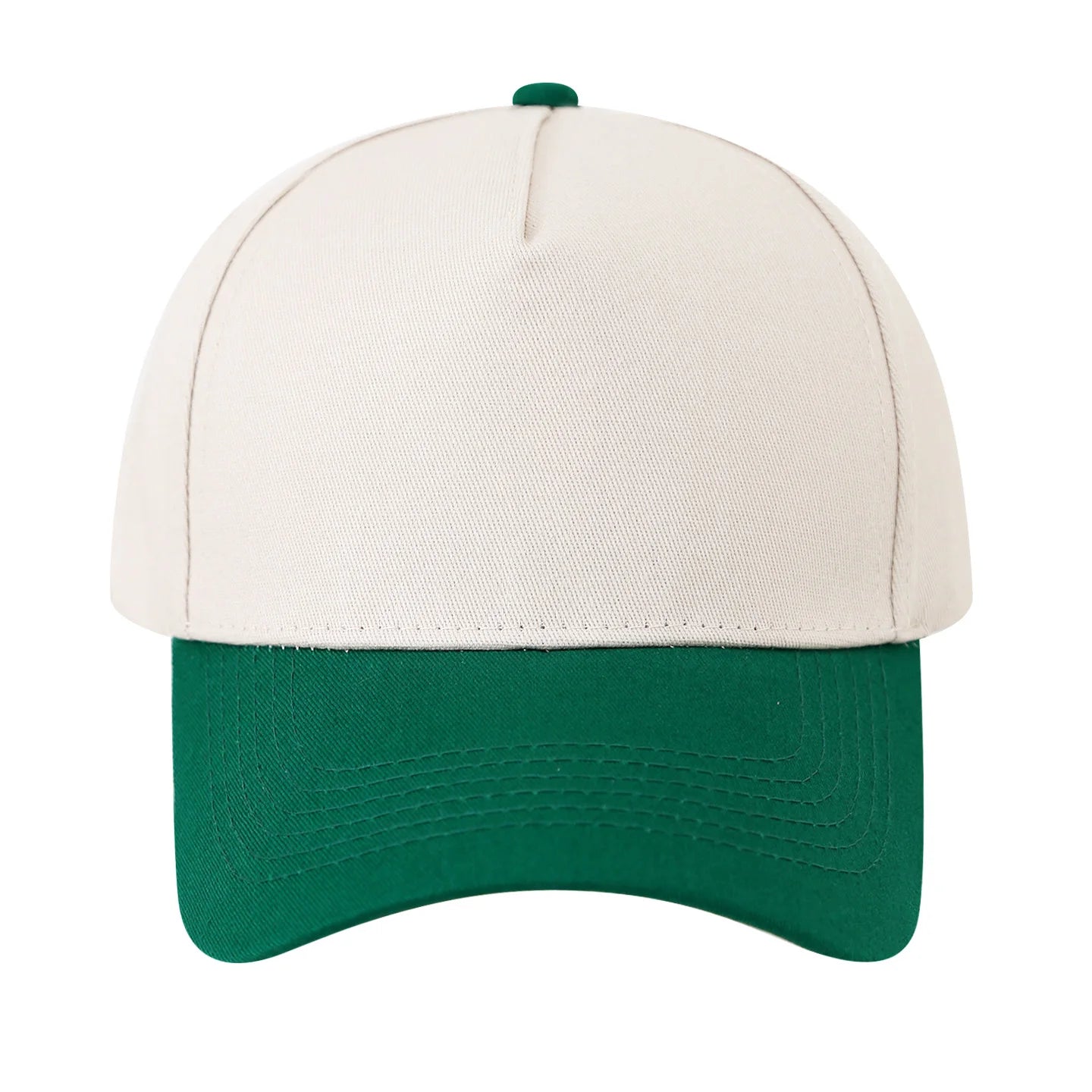 Retro Color Blocked Baseball Cap Outdoor Leisure Sports