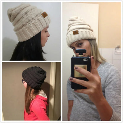 Winter Brand Super Star Caps Lady Warm Winter Hat For Women Hat