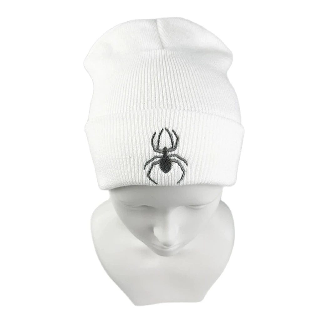 Fashion New Cartoon Spider Embroidered Beanies Hat