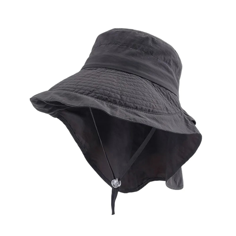 Gifts Adjustable Women's Sun Hat Neck Protection