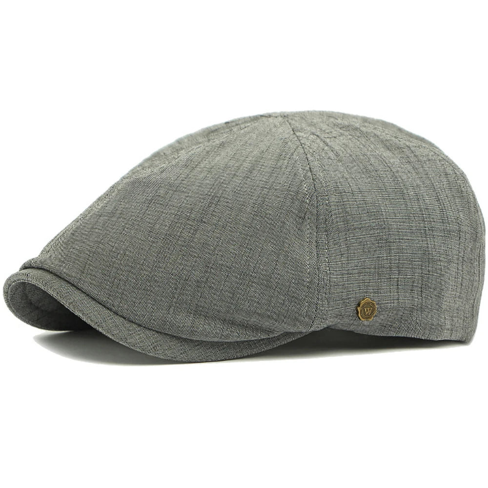 Beret Cap Spring Summer Octagonal Cap For Men Women 6 Panels Artist Painter Beret Hat