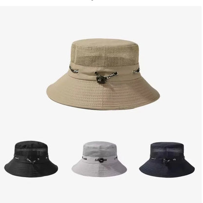 Breathable Sun Hat UV Protect Adjustable Fisherman Hat