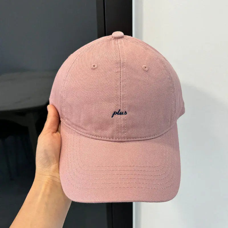Spring Summer Embroidered Letter Baseball Cap