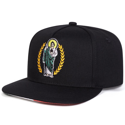 Unisex Ear of Wheat Embroidery Hip-hop Hats Spring and Autumn