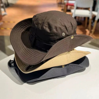 Unisex Summer Outdoor Fishing Hiking Bucket Hat