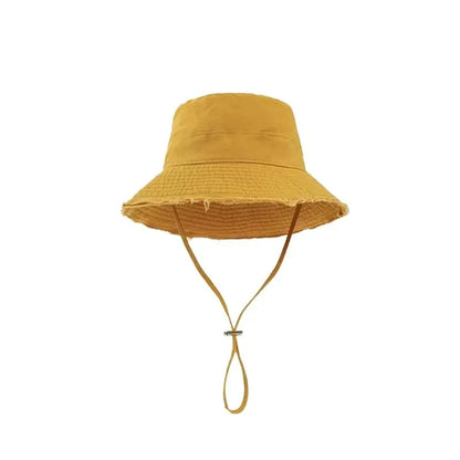 Outdoor Beach Sun Hat For Women Foldable Fisherman Hat