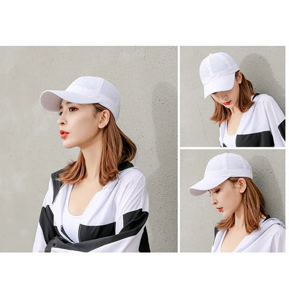 Mesh Baseball Cap Summer Men Women