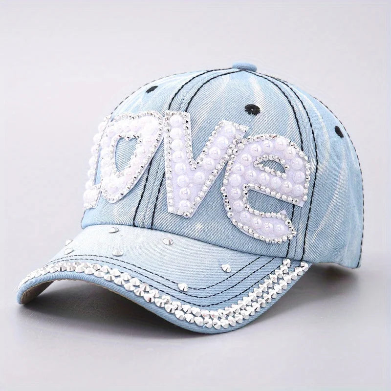 Fashionable Simple And Generous Denim Baseball Cap