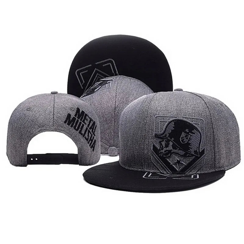 Unisex Helmeted Man Embroidery Hip-Hop Hats