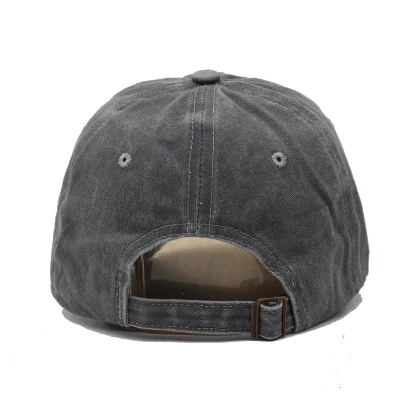 Unisex Vintage Cotton Snapback Caps Men Baseball Cap Hats