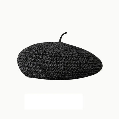 New Summer Solid Color Beret For Women