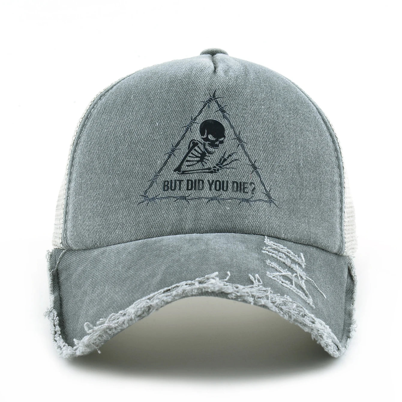 Washed Denim Baseball Cap Women Spring And Summer