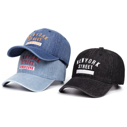 Doitbest Unisex Vintage Denim Baseball Cap
