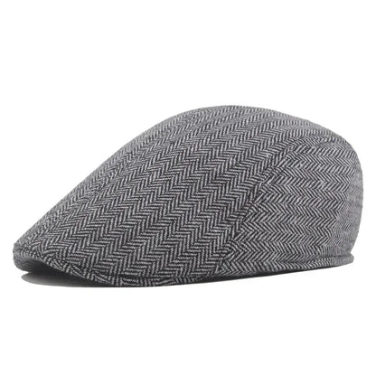 Fashion Men Retro Beret British Hats