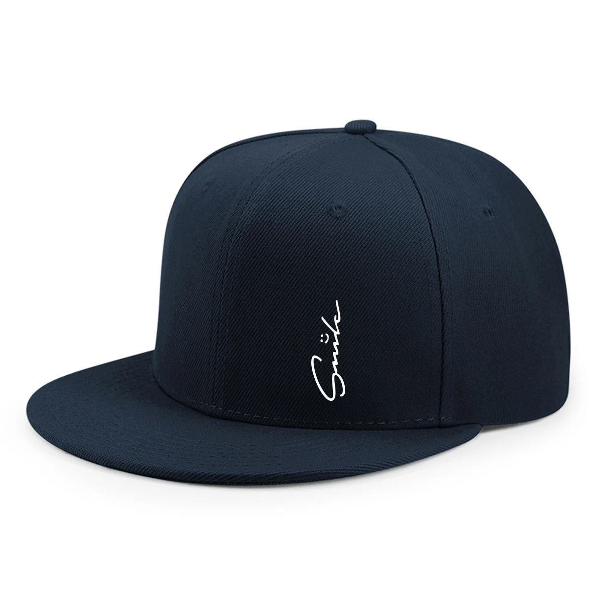 Lettered Smiley Face Print Stylish Baseball Cap