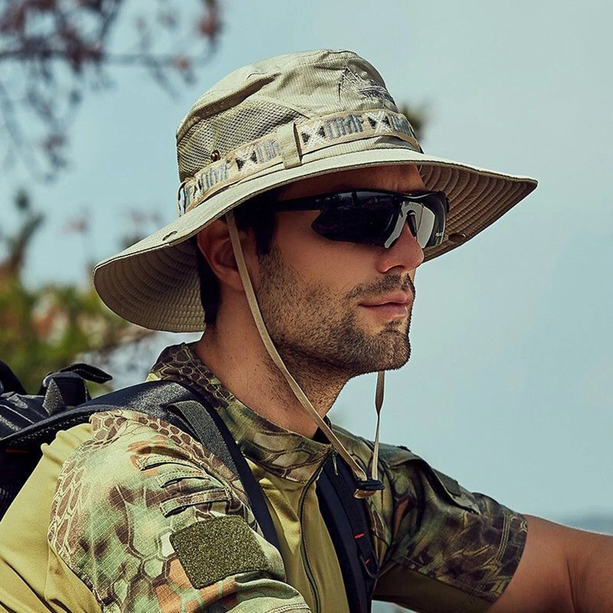Outdoor Sport Man Fisherman Hat Outdoor Fishing