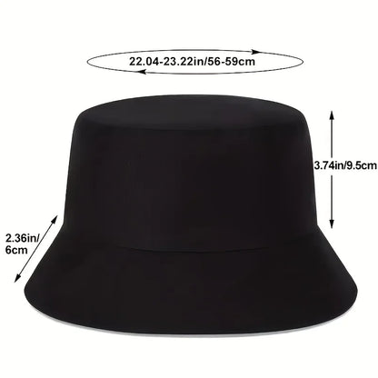 Men's Casual Australian Kangaroo Print Bucket Hat - Golden Print