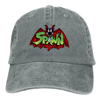 Washed Men's Baseball Cap  Comic Golf Hats