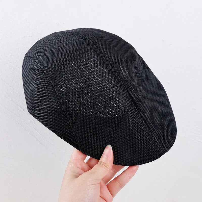 Men Spring And Summer Berets British Style Beret Hat