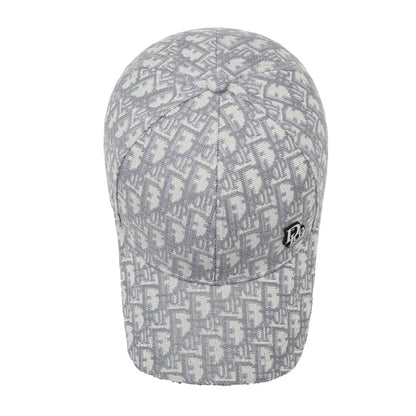 Versatile Korean Style Full Letter Baseball Cap Unisex Trendy Duckbill Casual Retro