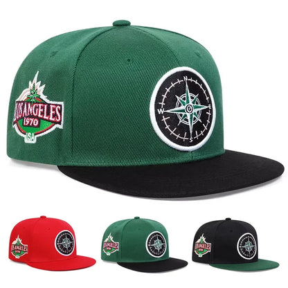 Unisex Los Angeles Embroidery Hip-hop Hats Spring Autumn Outdoor