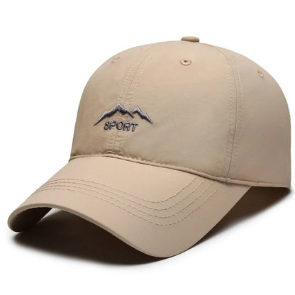 Unisex Mountain Embroidery Baseball Caps for Men and Women