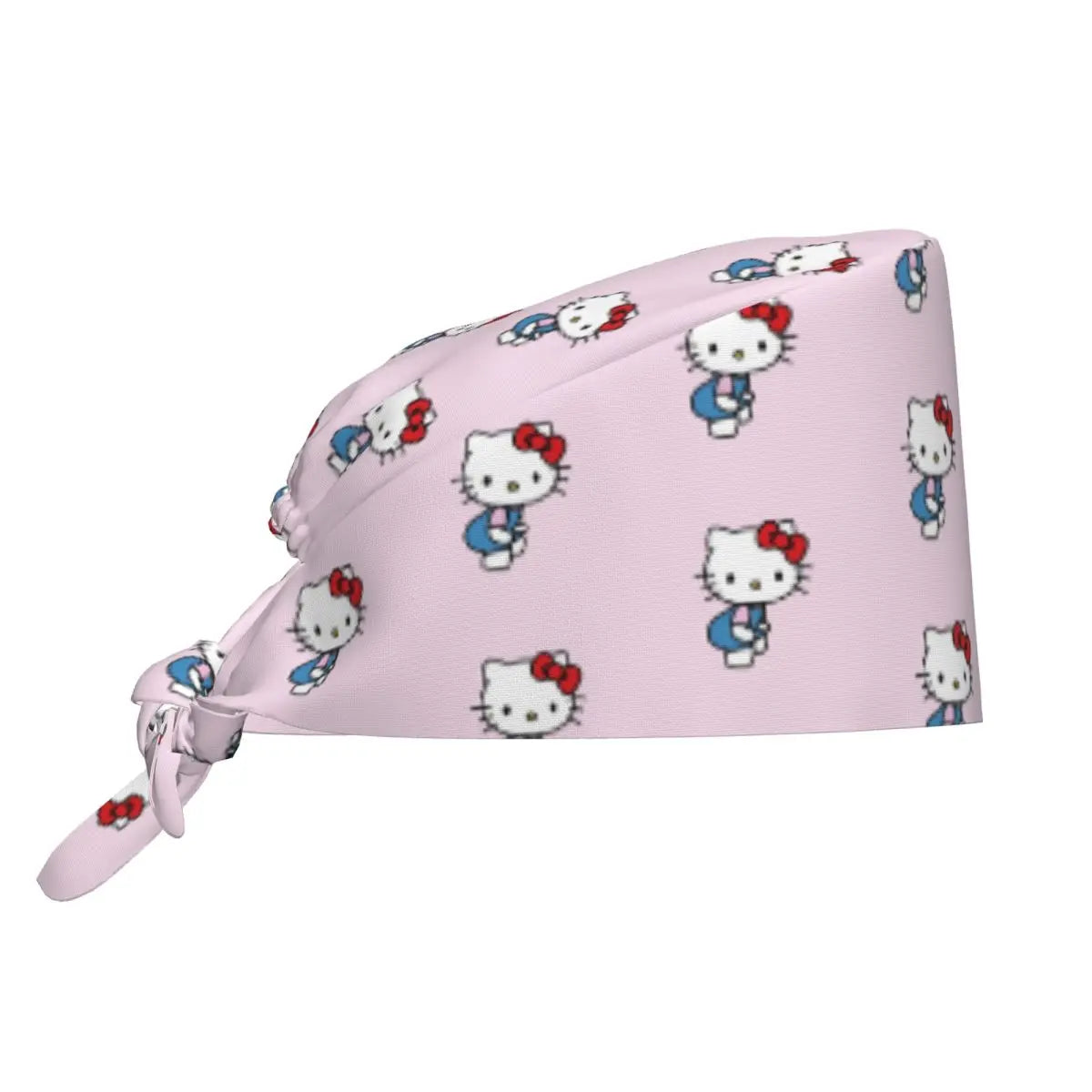 Custom Hello Kitty Medical Staff Scrubs Hat Women Men Cartoon Chara For Chef Hat