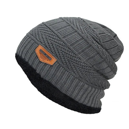 Winter Beanie Hat For Men Knitted Hat Winter Cap