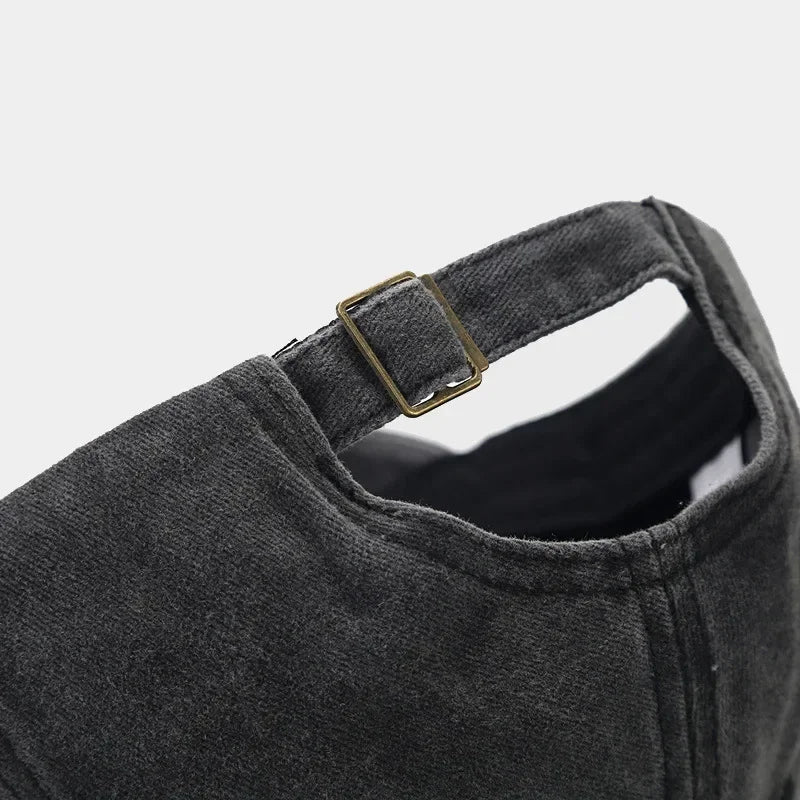 Washed Cotton Baseball Caps Women Men