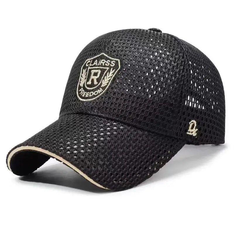 Unisex Baseball Net Caps Spring Summer Outdoor Adjustable