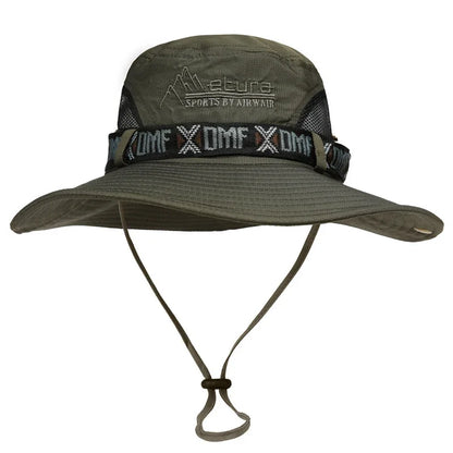 Outdoor Fishing Fisherman's Hat Men's Large Brim Sun Hat Summer