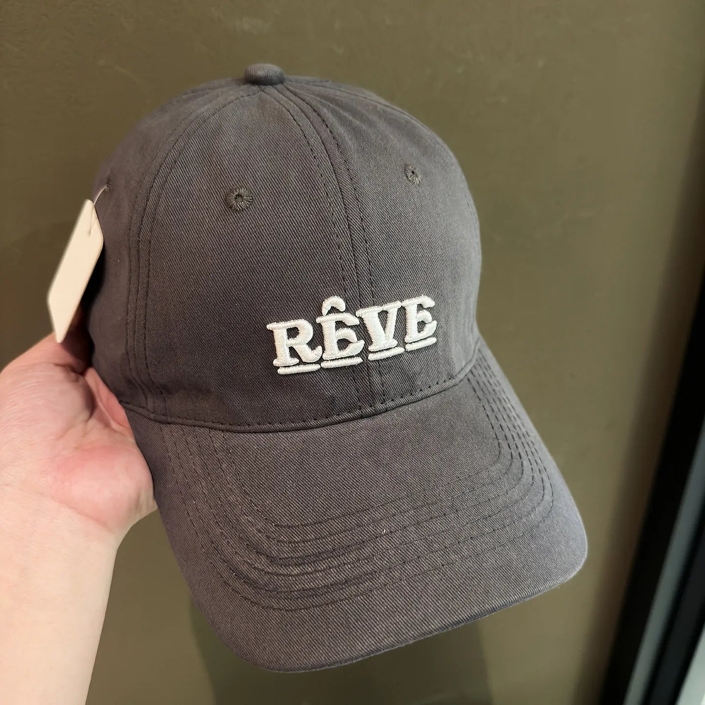 Spring Summer Letter Embroidered Soft Top Baseball Cap