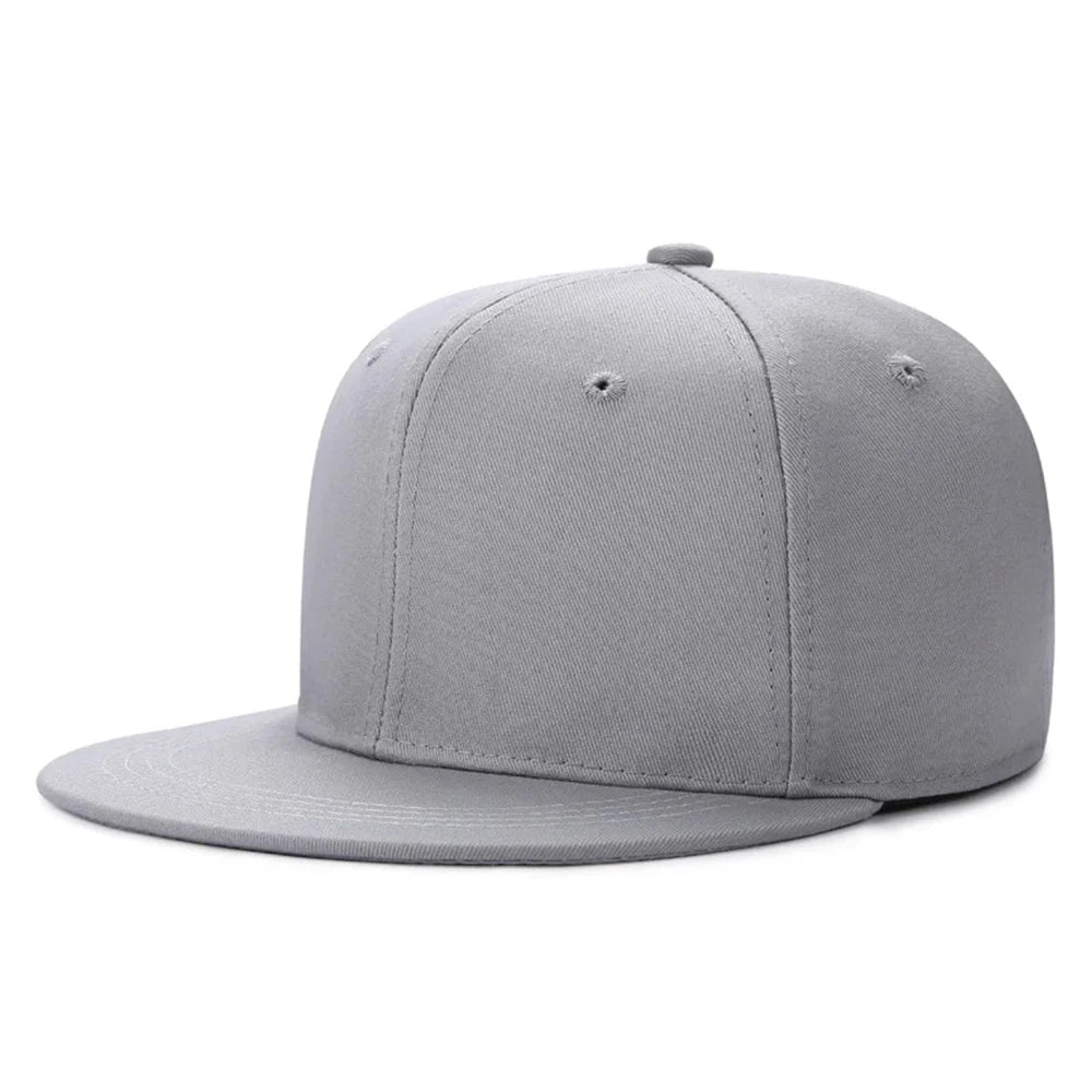 Hip Hop Hats Men Women Snapback Caps Solid Colors Cotton