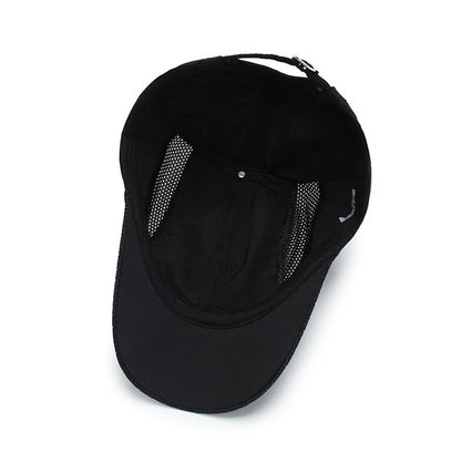 Japanese and Korean Hats Quick Dry Baseball Cap Adjustable Moisture Wicking Sun Hat For Outdoor Sports