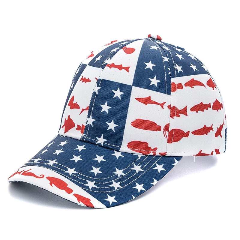 Outdoor Casual Tie Dye Caps For Women Rainbow Colorful Baseball Cap