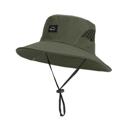 Men's Summer Bucket Hat Wide Brim Fisherman Caps