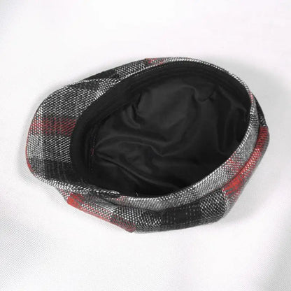 2024 Spring Autumn And Winter Octagonal Hat Women