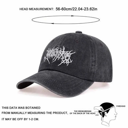 Designer Embroidered Baseball Cap for Men