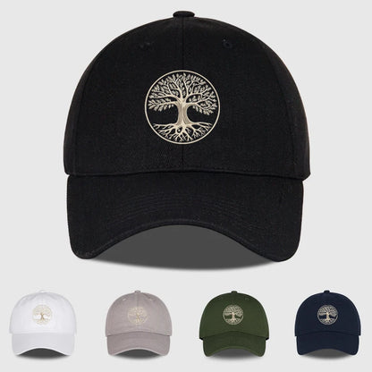 Spiritual Tree of Life Printed Soft-Peak Baseball Cap