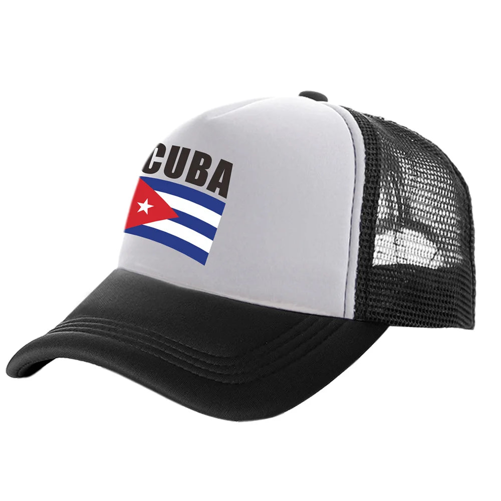 Cuba Cap Men Cool Cuba Flag Hat Baseball Cap