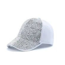 New Fashion Women Diamond Inlay Cap Spring Summer