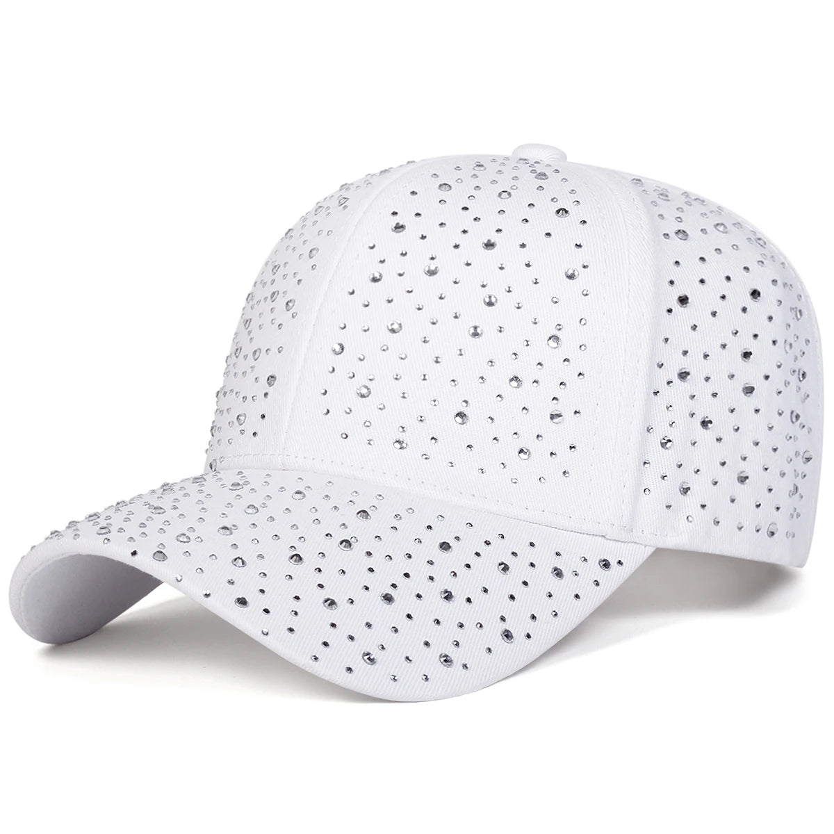 Unisex Rhinestone Baseball Caps Spring Autumn Outdoor