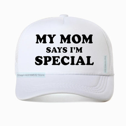 My Mom Says I'm Special Mesh Baseball Cap