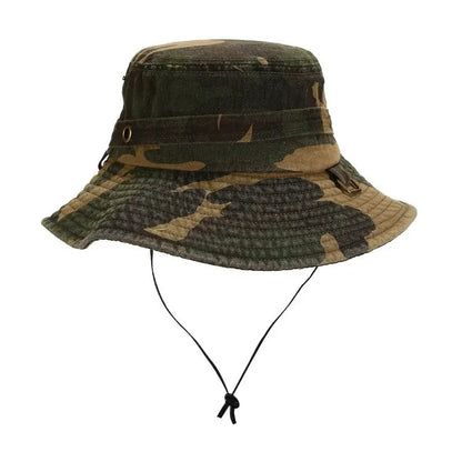 Four Seasons Cotton Solid Bucket Hat Fisherman Hat