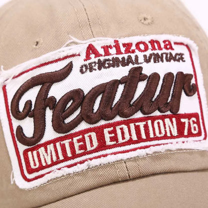 Letter Embroidery Baseball Caps For Men Women