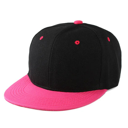 Fashion Unisex Baseball Cap Men Women Hip-Hop Flat-Brimmed Cap