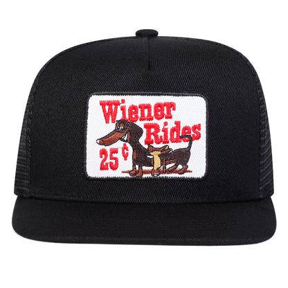 Unisex Shittles Embroidery Hip-hop Net Hats Spring Summer