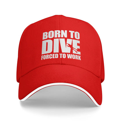 Custom Punk Unisex Rescue Diver Baseball Cap